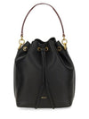 Logo Leather Bucket Bag Black - BALLY - BALAAN 2