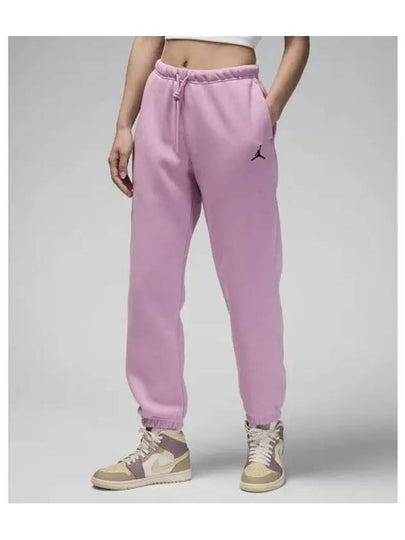 Jordan Brooklyn Fleece Pants 24 W Orchid Black FV7078 522 - NIKE - BALAAN 2