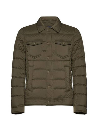 La Denim Regular Fit Padding Khaki - HERNO - BALAAN 1