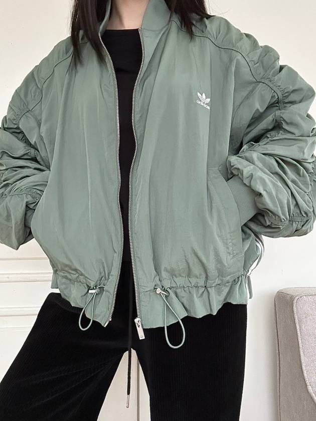 Originals Light Weight Bomber Jacket Green - ADIDAS - BALAAN 4