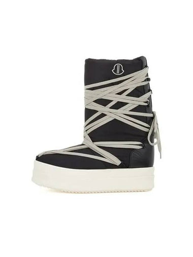 MEN MONCLER BIGROCKS NYLON BOOTS BLACK 270734 - RICK OWENS - BALAAN 1