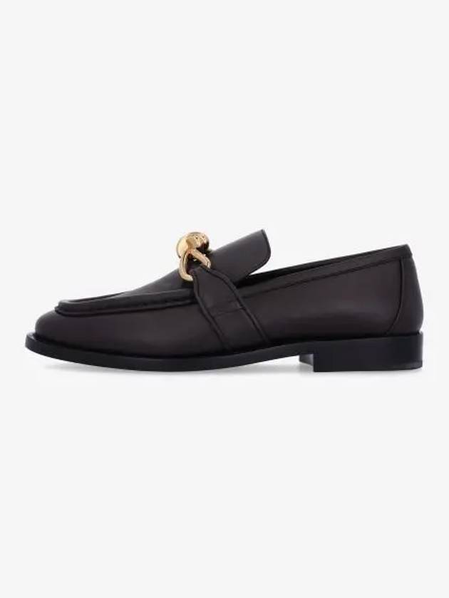 Astaire Leather Loafers Brown - BOTTEGA VENETA - BALAAN 2