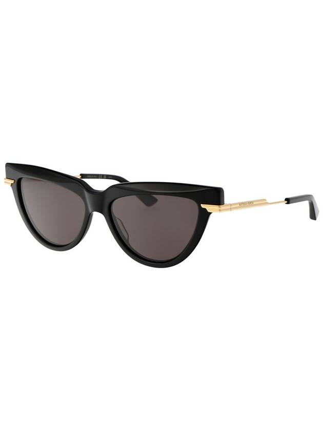 Sunglasses BV1265S 001 BLACK - BOTTEGA VENETA - BALAAN 3