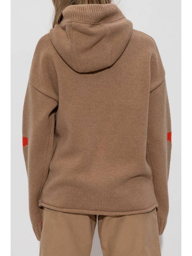 JW Anderson Wool Cardigan, Women's, Beige - JW ANDERSON - BALAAN 4