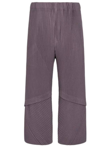 Aerial Straight Pants Rose - ISSEY MIYAKE - BALAAN 1