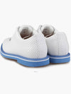 Men'S Perforated Gallivanter Spike Shoes Cerulean White - G/FORE - BALAAN 6