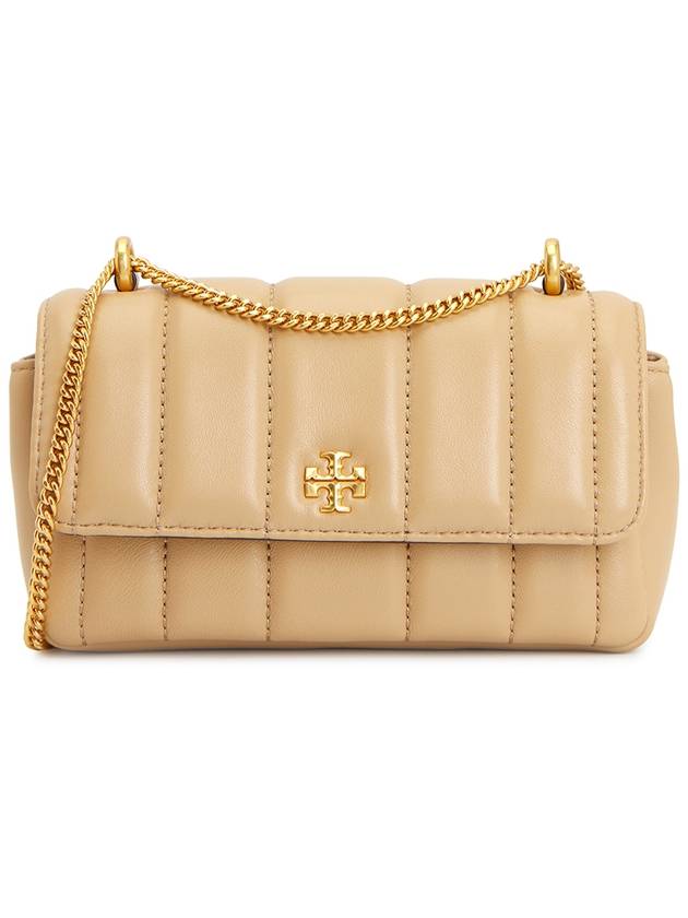 Kira Flap Mini Shoulder Bag Beige - TORY BURCH - BALAAN 2