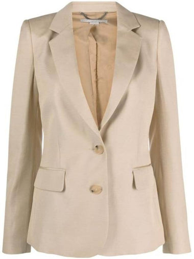 Suit Jacket 6500943DU7012600 BEIGE - STELLA MCCARTNEY - BALAAN 1