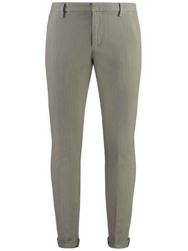 Dondup Gaubert Cotton Chino Trousers - DONDUP - BALAAN 1