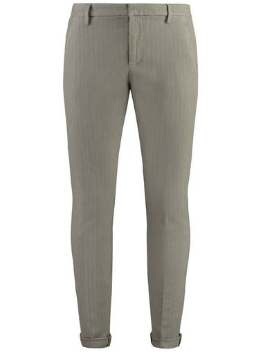 Dondup Gaubert Cotton Chino Trousers - DONDUP - BALAAN 1