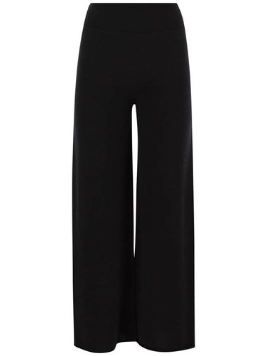 Cashmere wide-leg trousers - VANISE - BALAAN 1