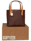 paisley mini tote bag brown - ETRO - BALAAN 6