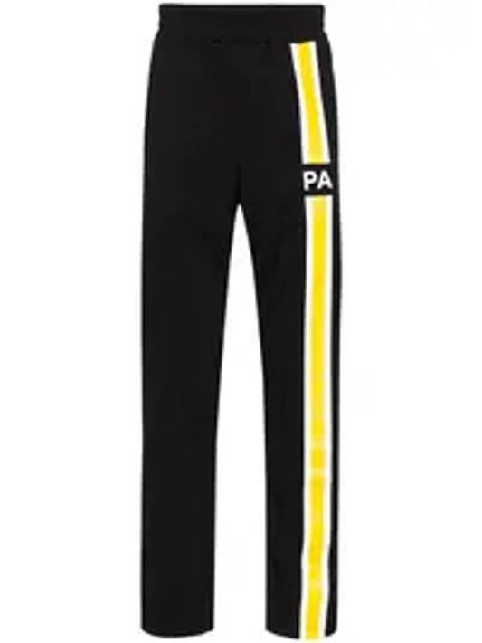 logo track pants black - PALM ANGELS - BALAAN 1