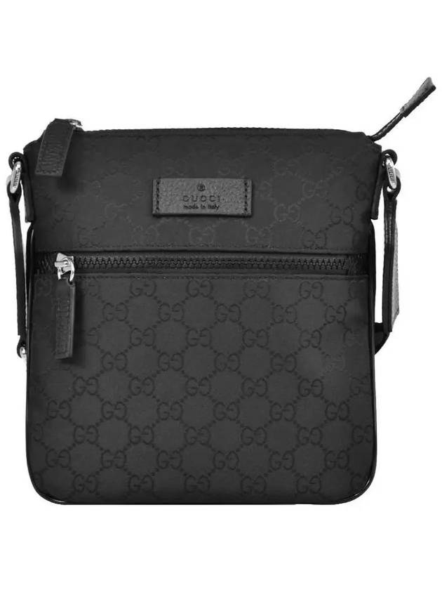 Micro GG Ssima Canvas Messenger Bag Black - GUCCI - BALAAN 2