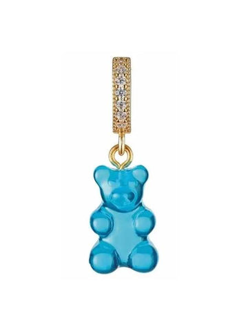 22FW Bear Cubic Pendant Blue NOSTALGIABEAR PAVE AZURE Other 271260 - CRYSTAL HAZE - BALAAN 1