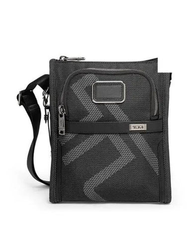 Alpha Pocket Bag Small Cross Reflective Jacquard 152418A516 - TUMI - BALAAN 1