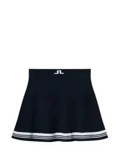 Frida Stripe Knitted Skirt GWSD09392 6855 Women's Frida Stripe Skirt - J.LINDEBERG - BALAAN 2