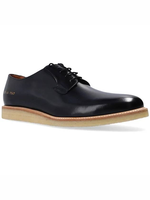 Shiny Leather Derby Black - COMMON PROJECTS - BALAAN 4