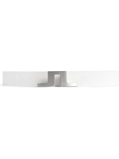 Bridger Leather Belt White - J.LINDEBERG - BALAAN 2