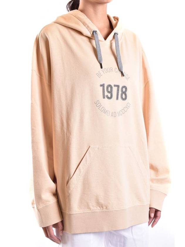 stone-embellished hooded top beige - BRUNELLO CUCINELLI - BALAAN 3