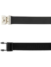 4G Logo Buckle Reversible Leather Belt Black - GIVENCHY - BALAAN 3