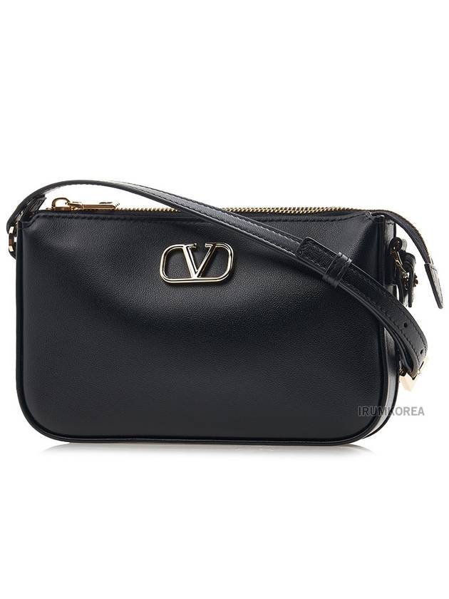 Logo Cross Bag Black - VALENTINO - BALAAN 3