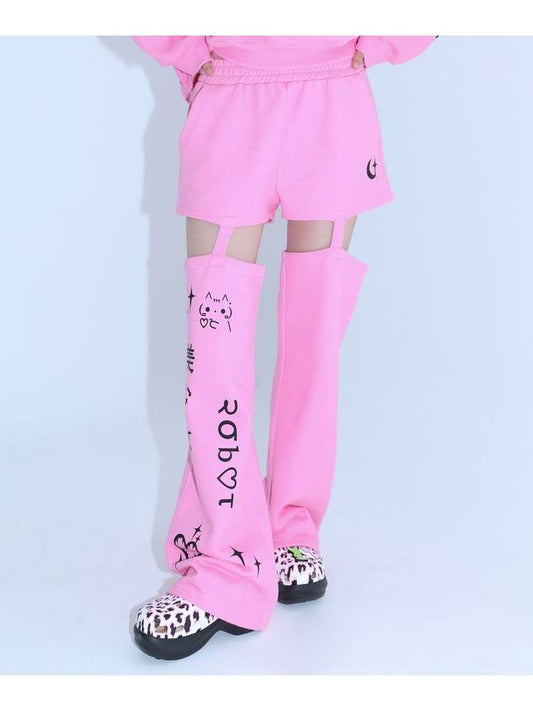 07 cut out emoji pants PINK - CLUT STUDIO - BALAAN 2