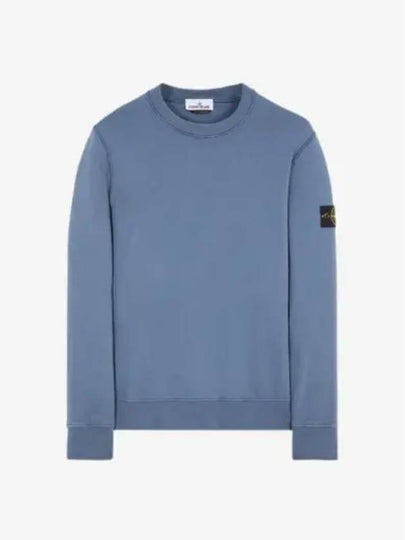 Wappen Patch Crew Neck Sweatshirt Dark Blue - STONE ISLAND - BALAAN 2