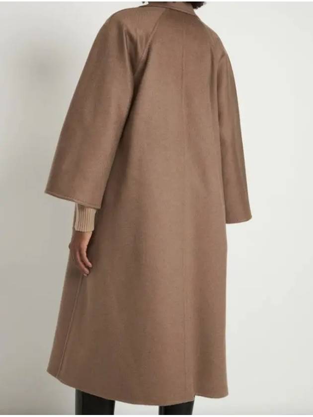 Ludmilla Belt Single Coat Brown - MAX MARA - BALAAN 3