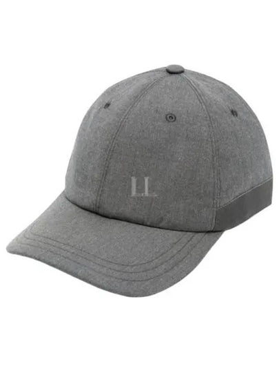 Typewriter Cloth Base Ball Cap Hat Grey - THOM BROWNE - BALAAN 2