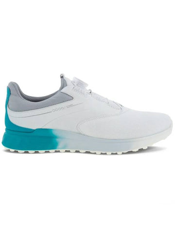 M Golf S Three Boa Spikeless White - ECCO - BALAAN 1