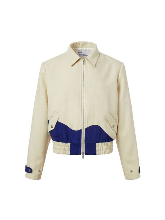 blouson jacket 59180436 - BLUE SUNFLOWER - BALAAN 2