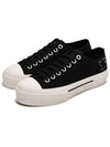 Check Ekd Cotton Low Top Sneakers Black - BURBERRY - BALAAN 2