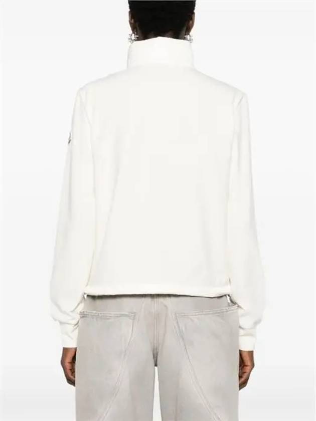 Women's Padding Zip-Up Sweatshirt White - MONCLER - BALAAN 7