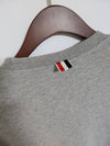 4 Gray Diagonal Armband Sweatshirt MJT021H b311142 - THOM BROWNE - BALAAN 5