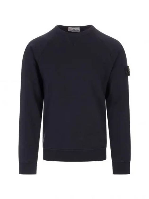 OLD Treatment Wappen Patch Crew Neck Sweatshirt Navy - STONE ISLAND - BALAAN 2