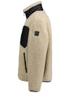 Men's Sagrak Shearling Fleece Zip-Up Jacket Plaza Taupe - MOOSE KNUCKLES - BALAAN 4