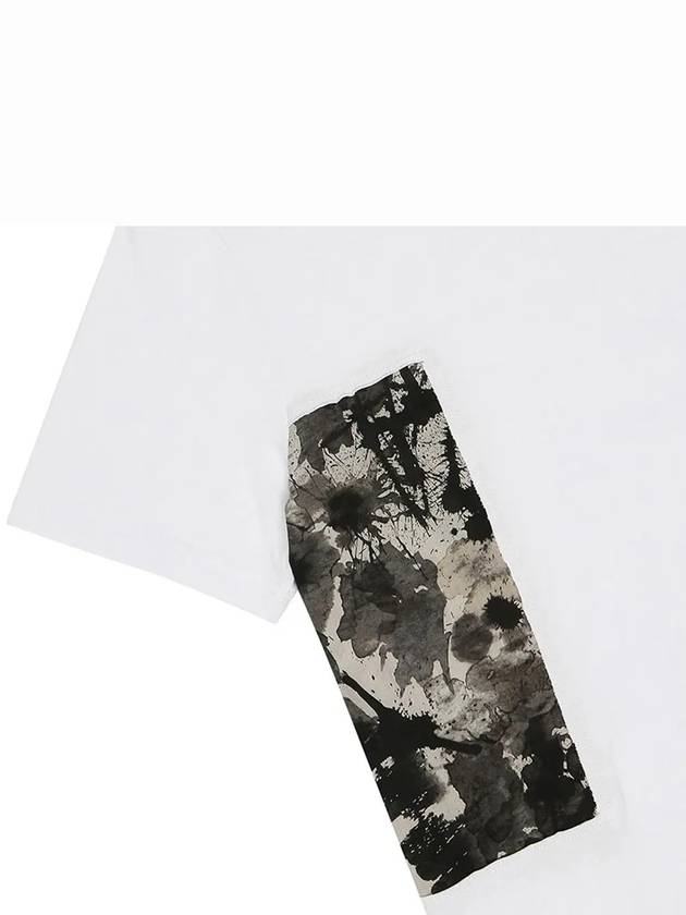 IKALOOK Printing Color Scheme White Round Short Sleeve T-Shirt STEE164 - IKALOOOK - BALAAN 7