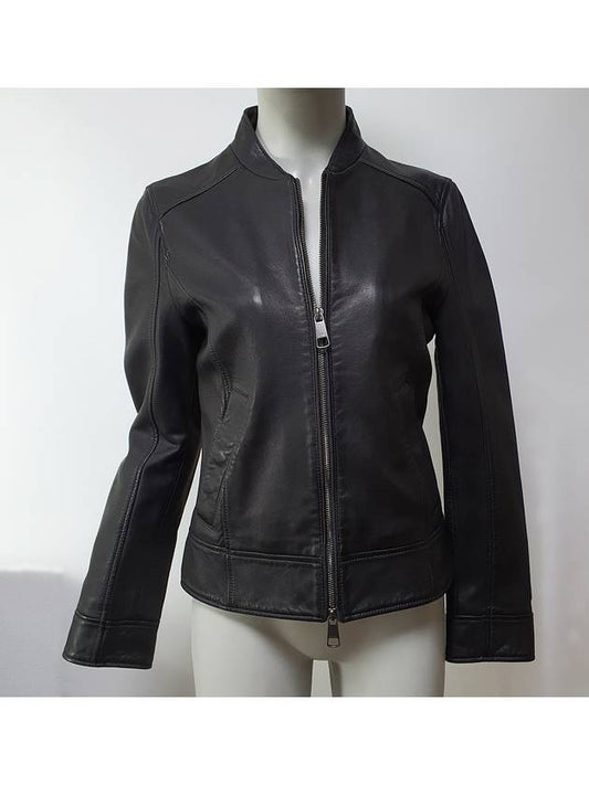 Sheepskin black women's size S jacket - HUGO BOSS - BALAAN 1