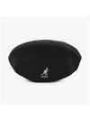 0290BC BLACK Tropic 504 Ventier Hunting Cap - KANGOL - BALAAN 5