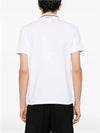 Logo Patch Polo Shirt White - MONCLER - BALAAN 6