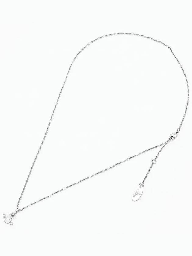 Balbina Pearl Pendant Necklace Silver - VIVIENNE WESTWOOD - BALAAN 4