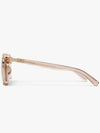 Cuba Square Frame Sunglasses Beige Gold - MCCOIN - BALAAN 4