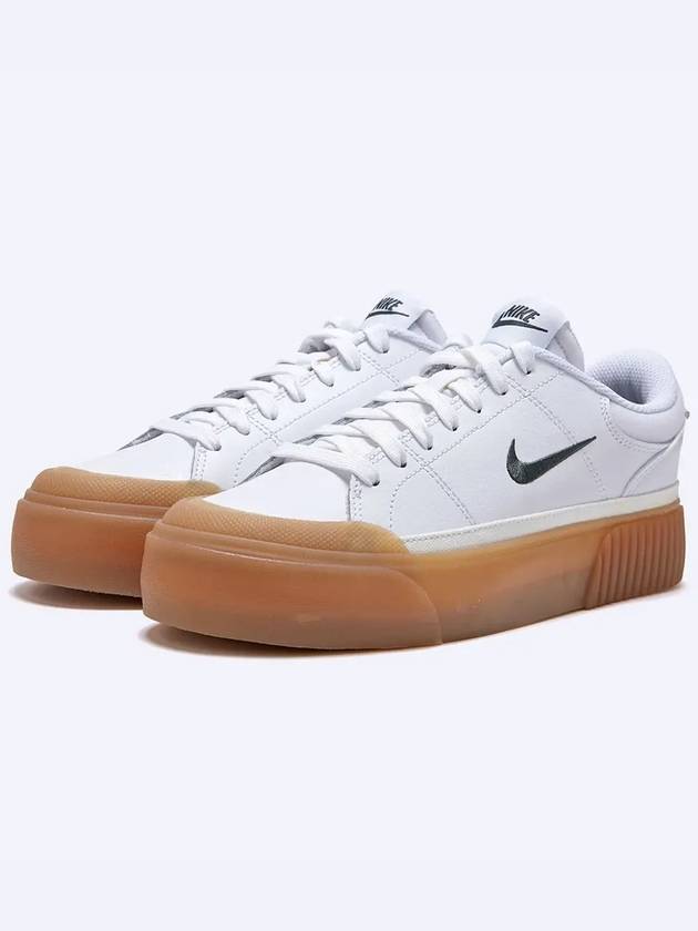 Court Legacy Lift Low Top Sneakers White - NIKE - BALAAN 2