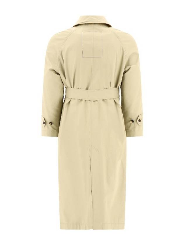 Check Belted Trench Coat Beige - BURBERRY - BALAAN 5