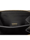 Lola Zipper Quilted Leather Half Wallet Black - BURBERRY - BALAAN 7