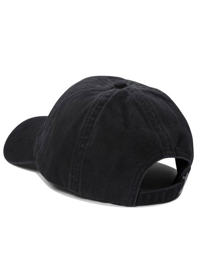 Logo Ball Cap Black - GANNI - BALAAN 4