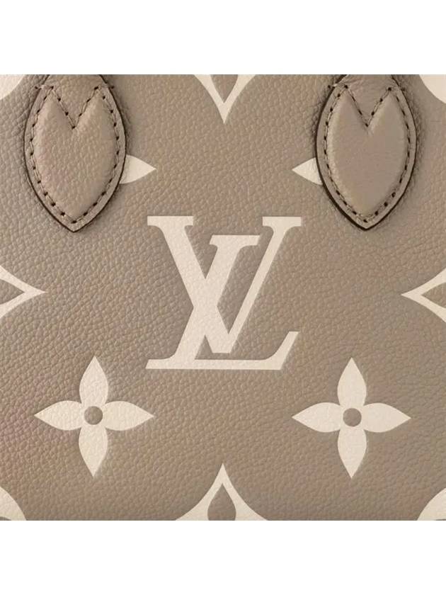 OnTheGo BB Bicolor Monogram Empreinte Leather Tote Bag Dove Grey - LOUIS VUITTON - BALAAN 8