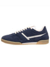 Suede Jackson LowTop Sneakers Navy - TOM FORD - BALAAN 3