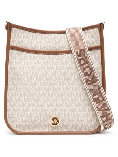 Luisa Canvas Cross Bag Vanilla - MICHAEL KORS - BALAAN 1